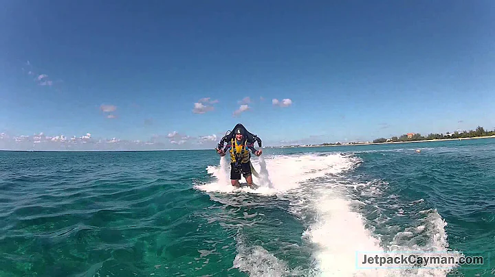 Dirk Heinz flying at Jetpack Cayman- Grand Cayman,...