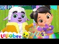 Baa Baa Black Sheep - @Lellobee City Farm - Cartoons & Kids Songs | Nursery Rhymes | Moonbug Kids