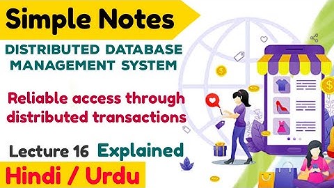 Lecture 16 | What is Reliable Access through Distributed transactions in hindi urdu