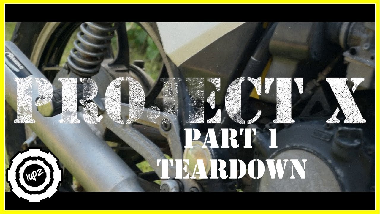 Project x Part 1 - Teardown - YouTube