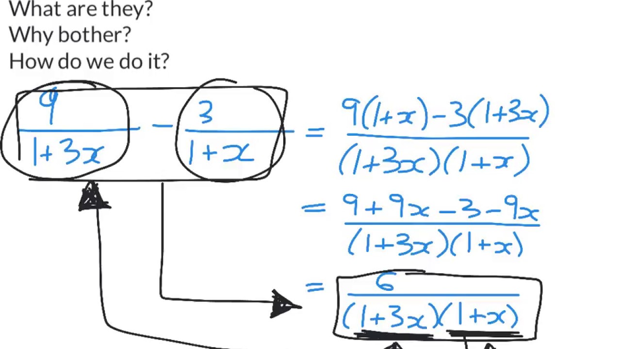 partial fractions 1 - YouTube