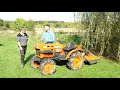 un micro tracteur de 15 cv dans le maraîchage ...