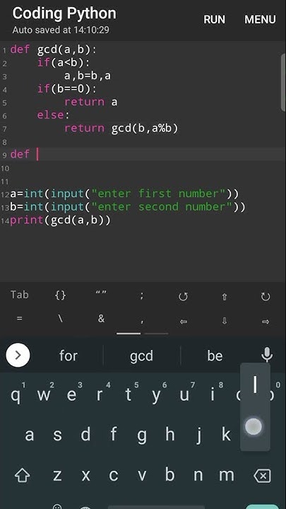 gcd of two numbers using euclidean algorithm - YouTube