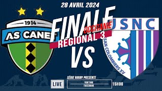 #SérieRugbyLive : FINALE OCCITANIE #Régional3 : AS Canet / US Nissan Colombiers - 28 Avril 24