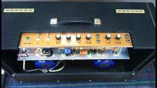 BLOCKHEAD FIRSTBORN 18w demo with Hamer Echotone