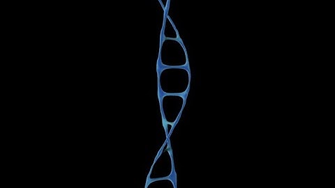 DNA molecule in Cinema 4d tutorial