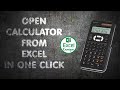 How to Open and Use the Calculator in Excel | Excel Tips and Tricks #calculator #exceltips