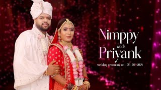 Nimppy weds Priyank || WEDDING HIGHLIGHT || DAMAN || NNG CREATES