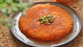 Knafeh | Kunafah without Oven | Pan kunafa | Iftar recipe
