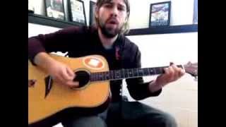 Video thumbnail of "Castles Made Of Sand- Jimi Hendrix (Acoustic cover- Nick Harris)"