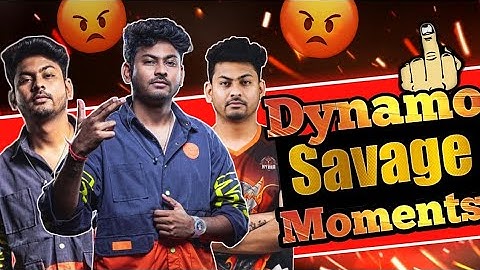 DYNAMO SAVAGE MOMENTS | Haters got triggered by Savage replies of @DynamoGaming
