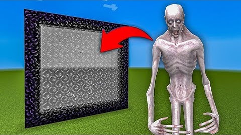 How to Make a PORTAL to SCP 096 in Minecraft