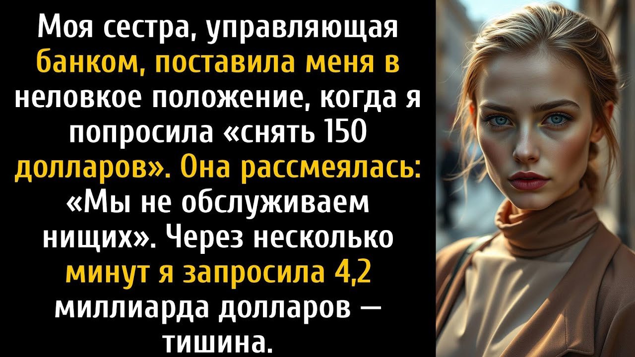 Сестра насмехалась надо мной за то, что я запросил 150 долларов, — а потом я снял 4,2 миллиарда...