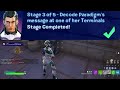 Decode Paradigm&#39;s message at one of her Terminals Fortnite