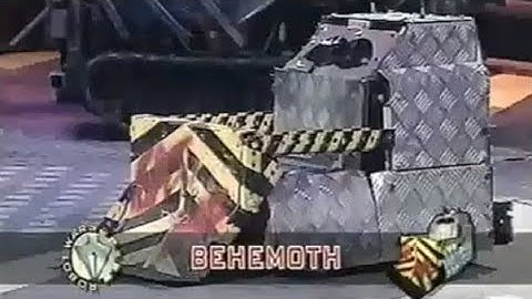 Behemoth - Series 2 All Fights - Robot Wars - 1998