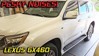 Lexus GX460 Pesky Noises  - Multiple Areas Shown