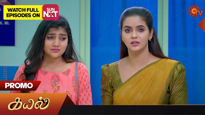Kayal - Promo | 25 September 2023 | Sun TV Serial | Tamil Serial