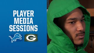 Detroit Lions players meet with the media | 2023 Week 12: Lions vs. Packers