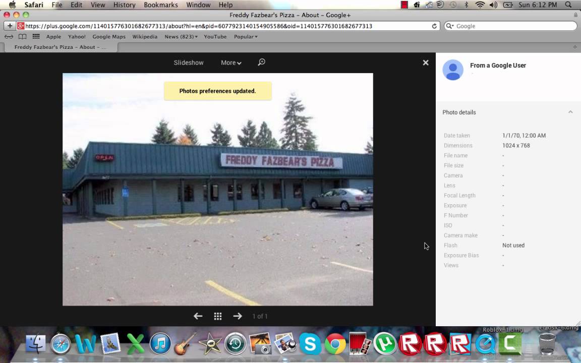 Где находится пиццерия фредди фазбер карта в реальной жизни