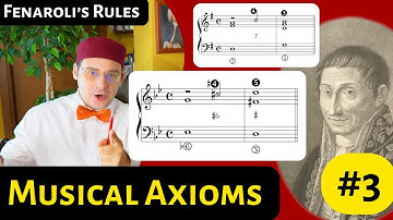 Musical Axioms. How do they work! Fenaroli