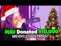 Donating $10,000 To Streamers For Christmas!