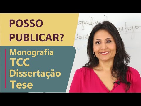 Vídeo: Uma tese é uma publicação?