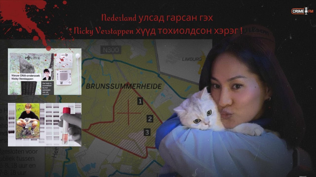 [Болсон хэрэг] 20 жилийн дараа гэмт хэрэгтэн нь олдсон Nicky Verstappen гэх хүүд тохиолдсон хэрэг!