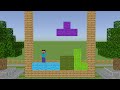 Minecraft: How to make/play Tetris? SOFTBODY TETRIS 3D Animation 😘[4K/60FPS]
