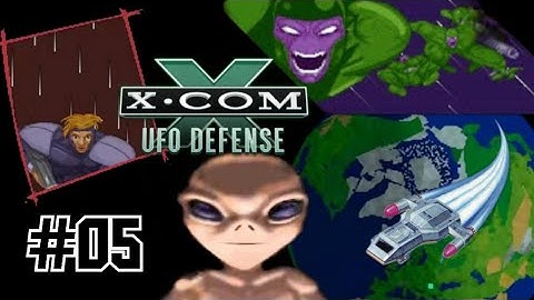 X-COM UFO Defence Vanilla! #05 Crash and Burn - Small Crash Landed Ufo  [Veteran  Difficulty]