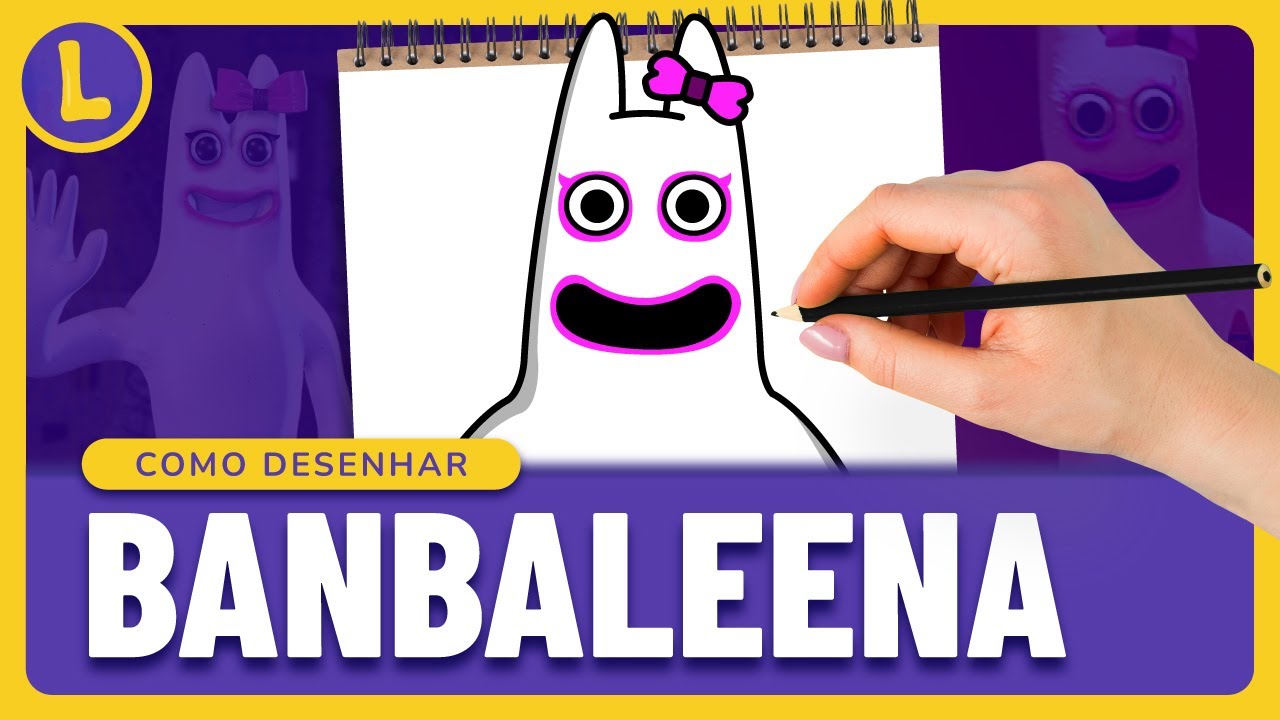 Como Desenhar e Pintar a Banbaleena do jogo Garten of BanBan #desenhar