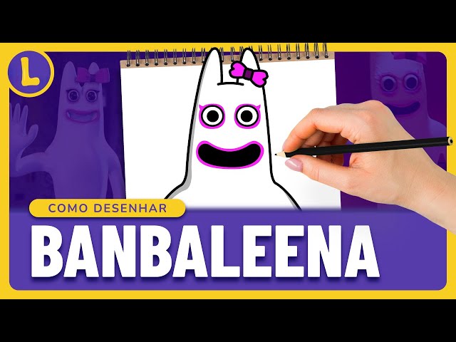 Como Desenhar e Pintar a Banbaleena do jogo Garten of BanBan #desenhar