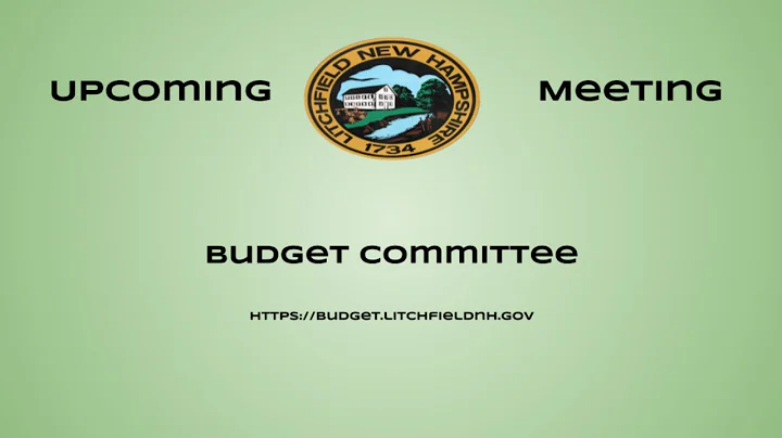 Budget Committee Meeting - 12/11/2025