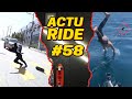 ACTU RIDE #58 : Il tombe nez à nez avec un requin, Un skateur frôle la mort, surf, skate et ski !