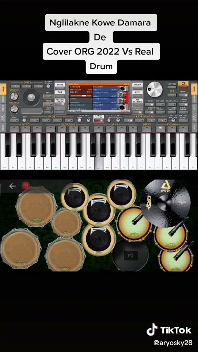 Nglilakne Kowe Damara De Org 2023 vs Real Drum Mod Kendang
