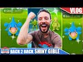BACK TO BACK *SHINY GIBLE* RAIDS! MACHOP COMMUNITY DAY WINS! | Pokémon GO Vlog