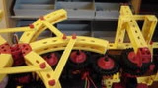fischertechnik TXT controller : Mirft2 episode 34 - Robustness of the legs and gears