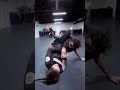Big flying triangle from blue belt girl shorts
