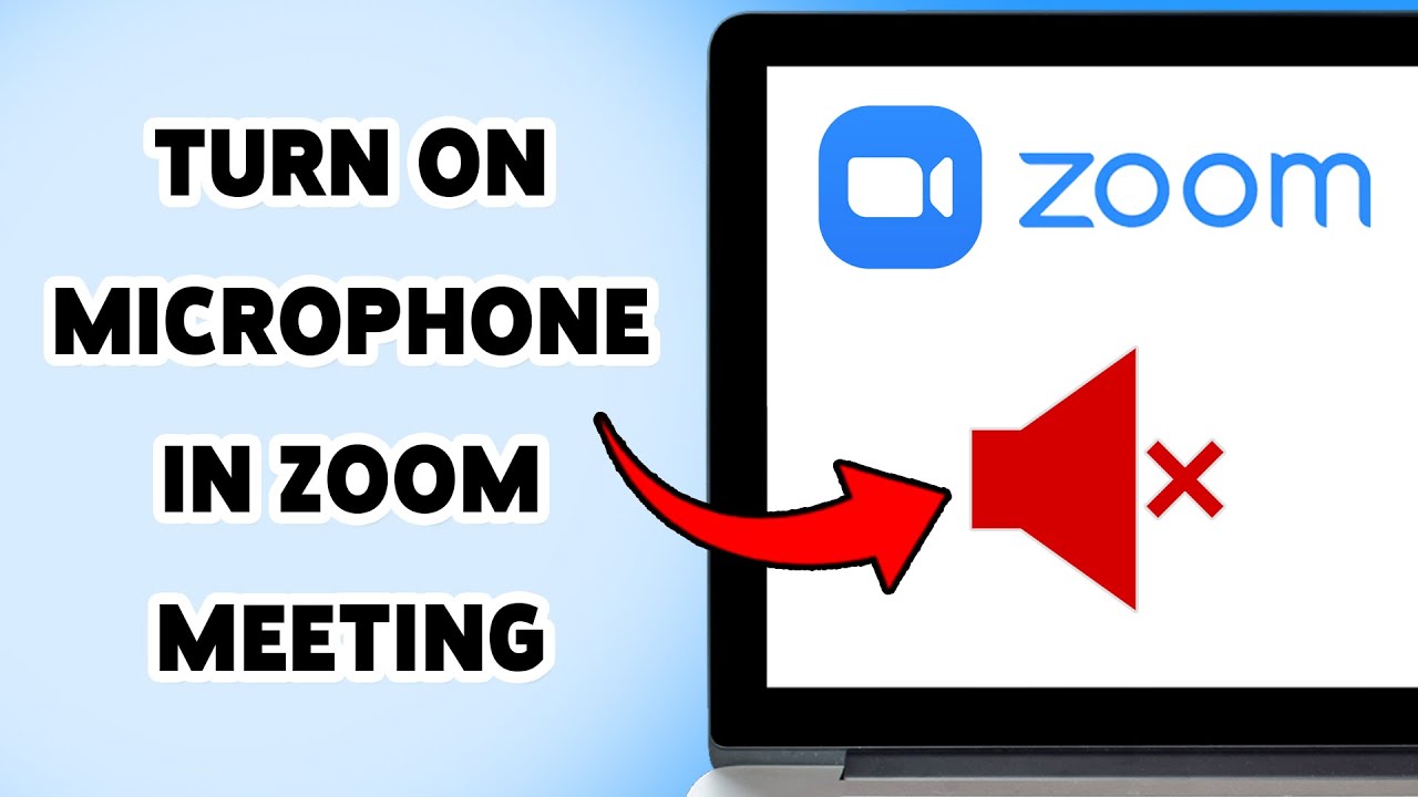Turn On Microphone In Zoom Meeting | Enable Mic In Zoom App 2025