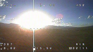 iNAV S800 PID / PIFF Tuning Test Session DVR Part 1