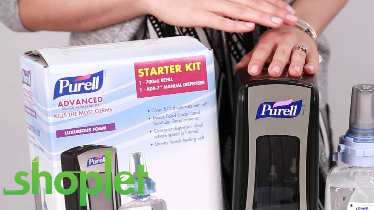 Purell ADX 7 Advanced Instant Hand Sanitizer Kit - Yo   uTube