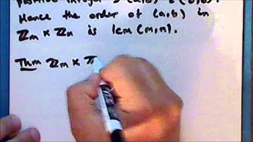 [old series] Abstract Algebra Lecture 20 Part 2