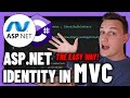 Aspnet identity in mvc  user accounts and roles out of the box