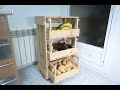 Cómo hacer un carrito para fruta y verduras |DIY