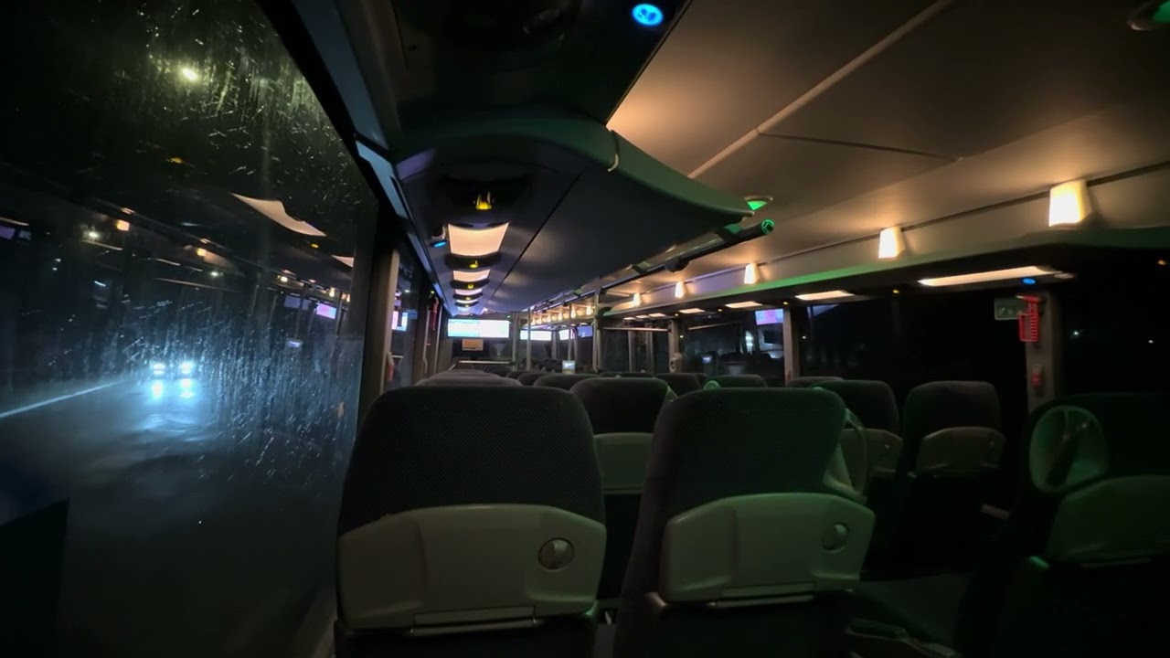 (Video) Setra S419 UL - ZF Ecolife kickdown - Qbuzz 7649