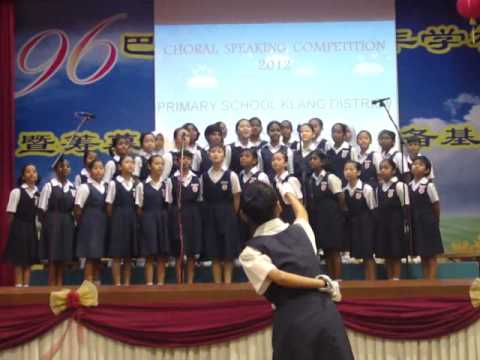 Choral Speaking Primary School Klang District 2012 - MGS