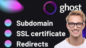 Add subdomain and SSL in Ghost for FREE | Tutorial | No coding experience