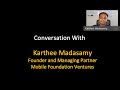 532nd 1mby1m roundtable may 27 2020 with karthee madasamy mfv ventures