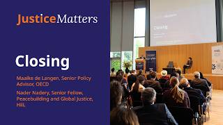 Justice Matters 2026 - Closing Ceremony