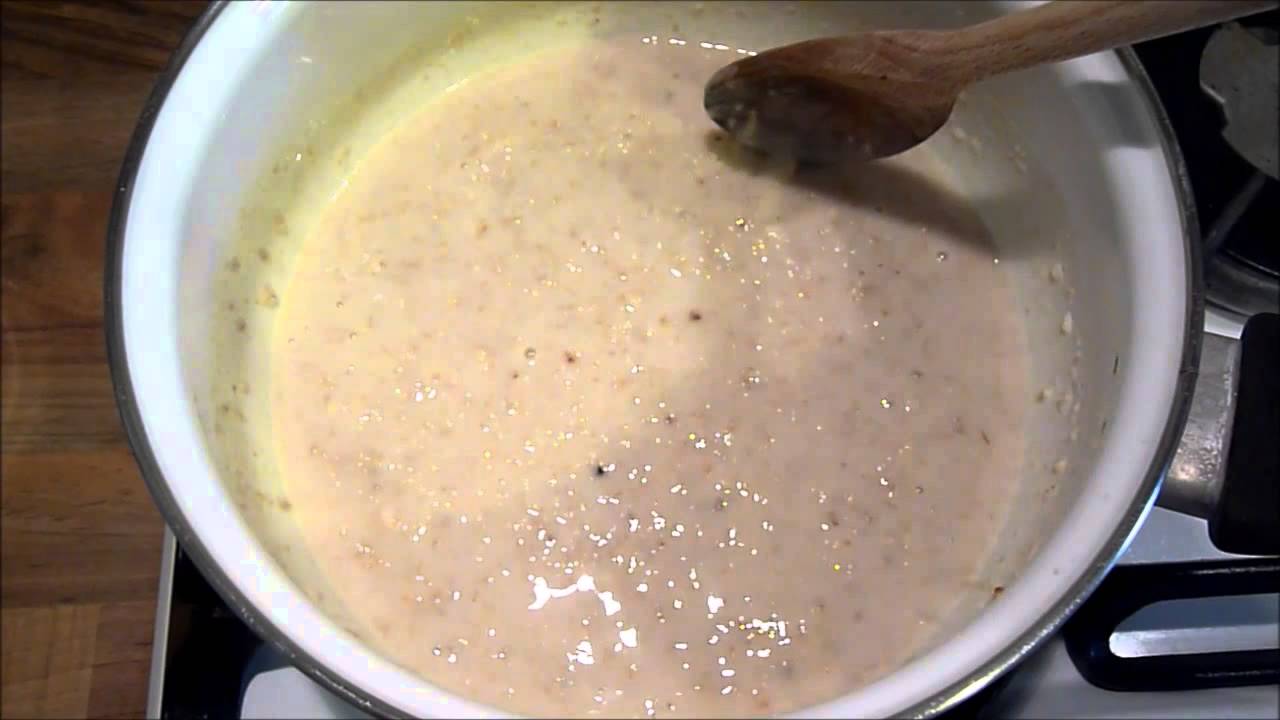 Porridge de flocons d'avoine, myrtilles et banane | VEGAN