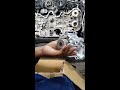 Subaru Tribeca water pump and timing fitting